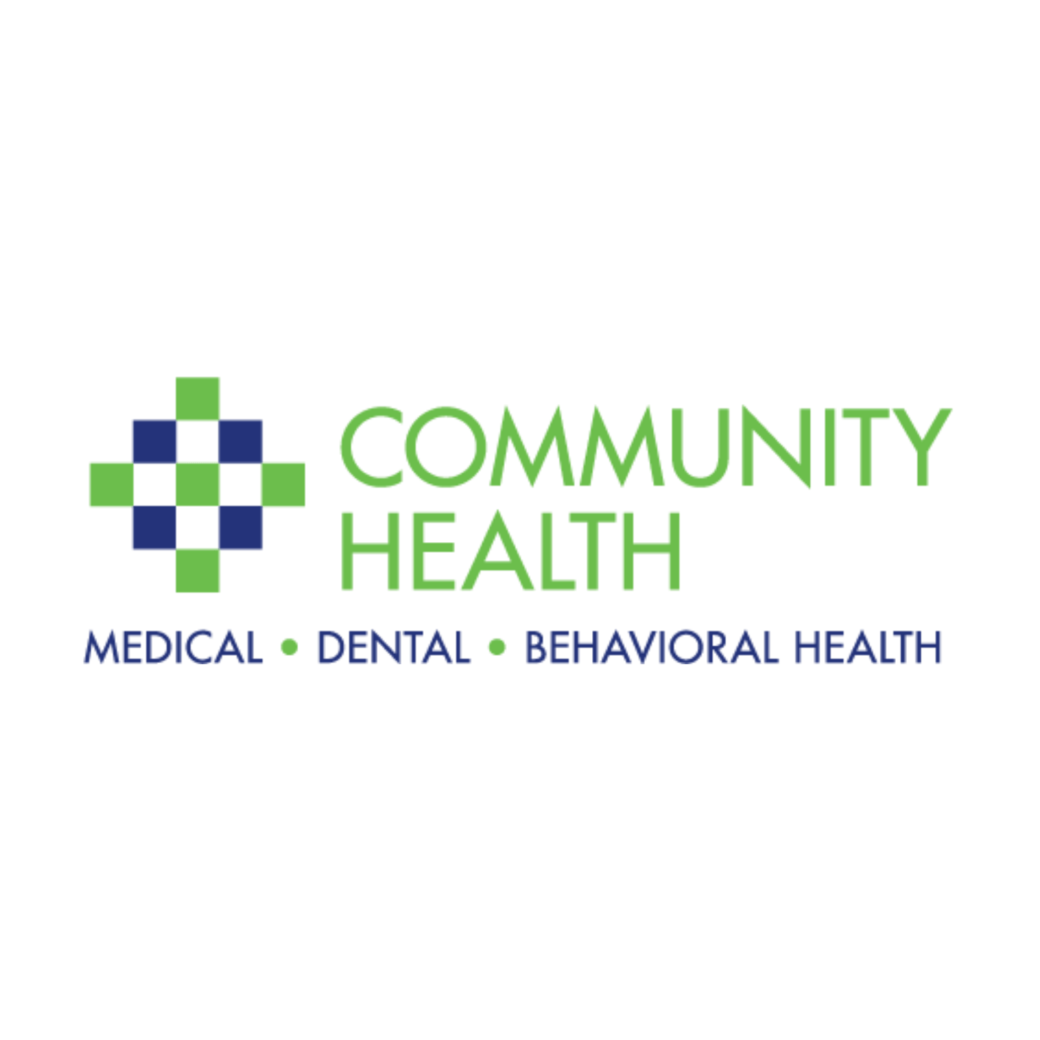 community health medical dental behavioral health logo no background